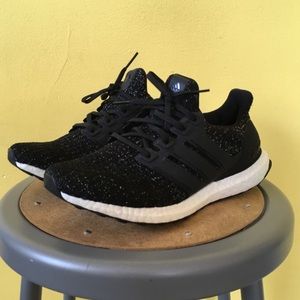 Adidas Ultraboost Black/White Men’s 9